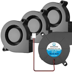 WINSINN - 5015 - Ventilator - 50x15mm - 24V - Dual Kogellager - Pack van 4 stuks