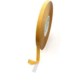 BONUS Eurotech 2BL11.10.0012/050A # dubbelzijdig plakband, breedte 12 mm, lengte 50 m, synthetische rubber, totale dikte 0,15 mm