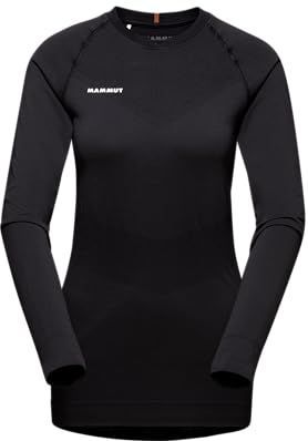 Mammut - Trift T-shirt - Lange Mouwen - Zwart - Merinowol/Polyamide