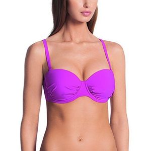 Rosa Faia Dames beugel bikinitop bikini - bovendeel Cosima L7 8745-1, mt. 40 (fabrieksmaat: 40 C), roze (wild Aster 556)
