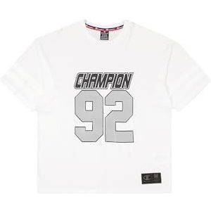 Champion Legacy Modern Sport (220367) - Stretch Jersey - SS Crewneck T-shirt, wit (Wht), L Modern Sport Heren FW24, wit (Wht), L