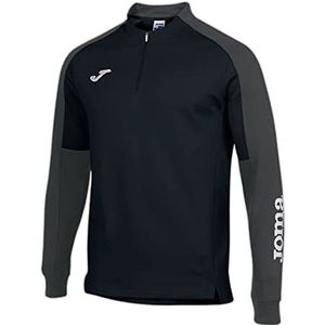 Joma Eco Championship Sweatshirt Met Halve Rits Zwart Jongen