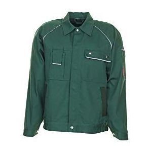 Planam Maat 46 heren canvas 320 tailleband jas groen model 2111