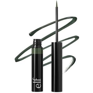 e.l.f. H2O Proof Inkwell Eyeliner Pen, hoog gepigmenteerde, waterbestendige eyeliner, voor een matte finish, veganistisch en dierproefvrij, Dark Envy