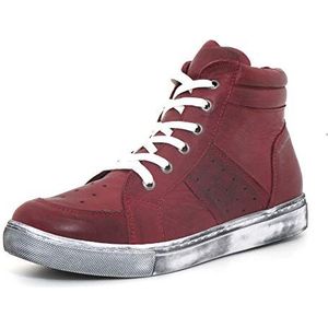 Andrea Conti 0348789 hoge sneakers voor dames, Rood Bordo 024, 36 EU