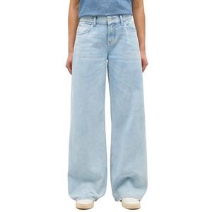 MUSTANG Damesjeans broek Style Medley Wide Leg, blauw, 28W / 32L