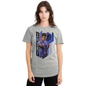 Black Panther Wakanda Forever Shuri dames T-shirt, atletisch heide, XX-Large, Atletische Heather, XXL