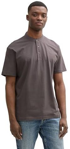 T-shirt - Effen - Jersey - Kwartmouw - Normale Pasvorm