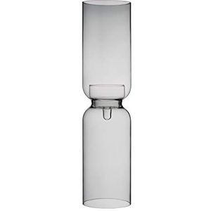 Iittala Kaarsenhouder LANTERN glas grijs, 60cm