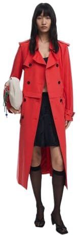 Desigual Tussenmantel  rood