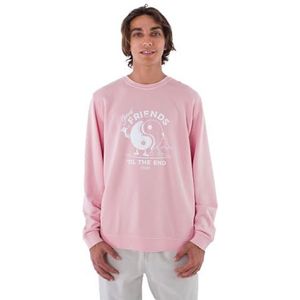 Hurley - Lightweight Terry Fleece Crew - Sweatshirt - Beach Clay