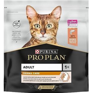 Purina Pro Plan Derma Care Adult 1+ kroketten katten zalm, 8 verpakkingen à 400 g