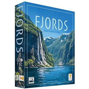 SD GAMES - Fjords: Viking-strategiespel met tegels - compact formaat 27 x 21 x 7 cm