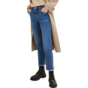 TOM TAILOR Dames Kate Jeans 1035523, 10282 - Dark Stone Wash Denim, 36W / 28L
