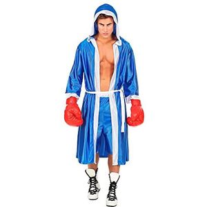 Widmann - Kostuum boxer voor heren, kickboxer, carnavalskostuum, carnaval