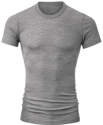 Calida - WOOL & SILK - T-shirt - Zwart - Wol/Silk - Antibacterieel