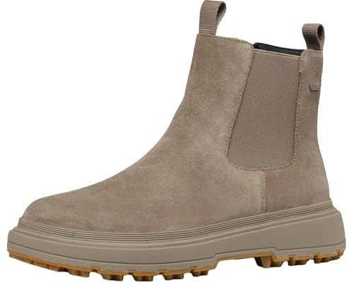 Lamidie ABX - Enkellaarsjes - Taupe - Osseleer - Waterdicht