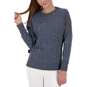 alife & kickin Dames Darlaak B Sweatshirt, marineblauw, M
