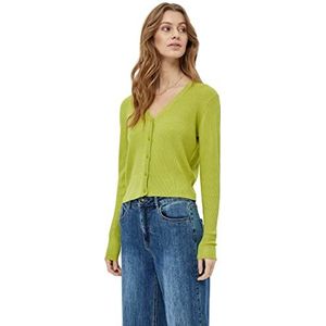 Desires Dames Geisha Rib Green UK | Herfstvest | Maat XXL, 3208 Peer Groen, XS