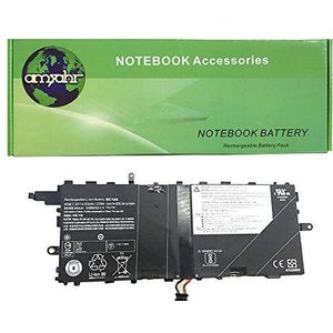 amsahr 00HW046-05 Vervangende batterij voor Lenovo 00HW046, ThinkPad X1 Tablet (7.5V, 37Wh) Omvat Mini Optische muis zwart
