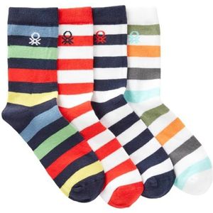 United Colors of Benetton Sokken (4 paar), Veelkleurig., 4 anni