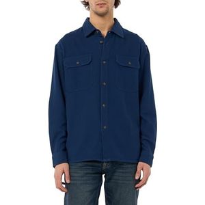 United Colors of Benetton Overhem, Blauw, L