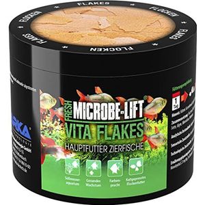 MICROBE-LIFT Vita Flakes - vlokkenvoer, compleet voer voor vissen in elk zoetwateraquarium, 500 ml / 50 g