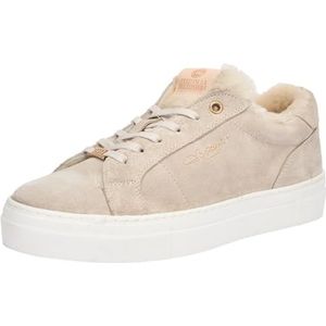 Fred de la Bretoniere Storm Low Sneakers voor dames, beige, 36 EU, beige, 36 EU