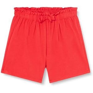 Chicco Korte vrijetijdsbroek voor meisjes en meisjes, middenrood, 4 Jaar