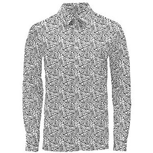 Kiosa by Matteo Bosio Roboto, hemd van katoen, Italiaanse kraag, maat 38, uniseks, volwassenen
