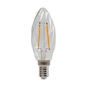 Sylvania SYL0027337 LED-lamp retro vlam, glas, E14, 2 W, wit