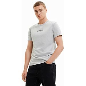 Desigual Heren T-shirt, wit, XL