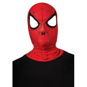 Rubies Officiële Marvel Spider-Man Bivakmuts voor kinderen, eenheidsmaat, bivakmuts van stof met openingen voor de ogen en klittenbandsluiting aan de hals