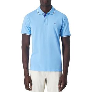 Champion Legacy Polo Gallery Light Cotton Piqué C-logo Polo, zwart, S heren SS24, Zwart, S
