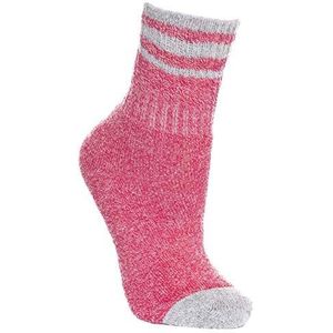 Trespass Vic, Raspberry Marl, 9-12, sokken voor kinderen, uniseks, meisjes en jongens, maat 27-31, grijs