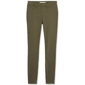 Amazon Essentials Dames pull-on gebreide jeggings (verkrijgbaar in grote maten), donker olijf, M lang