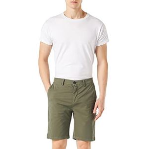 Gianni Lupo Salton Casual shorts voor heren, Salie, 48 NL