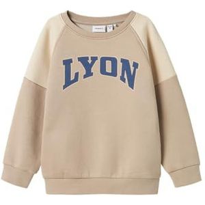 NAME IT Boy Sweatshirt Regular Fit, Pure kasjmier, 98