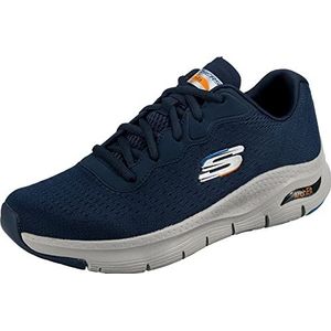 Skechers Arch Fit Sneaker voor heren, Navy 001, 47.5 EU