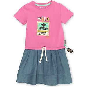 Sigikid Meisjesjurk kinderjurk, roze/wildlife, 98