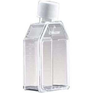 Corning Falcon 353135 Flask met plug-seal cap, rechthoekig Canted Neck Cell Culture, 75 cm2