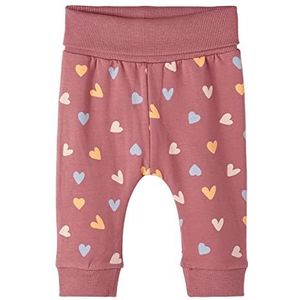 Name It Nbftussie SWE Pant Box Bru sportbroek voor meisjes en meisjes, Deco Rose/Aop: deco Rose Aop, 68