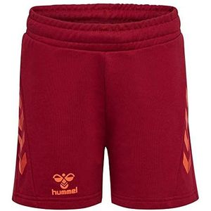 hummel Hmloffgrid katoenen shorts voor kinderen, uniseks