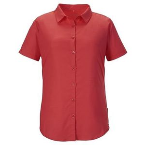 killtec Dames Functionele blouse KOS 65 WMN WVN SHRT, coral pink, 40, 41344-000