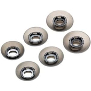 Poly Oorkussens voor uw Voyager Free 60 headset (2 stuks S/M/L) zwart