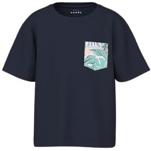 NAME IT Jongens Nmmvalmas Ss Nreg Top, navy blazer, 92