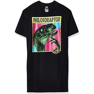 Jurassic Park Heren T-Shirt, Zwart, XL