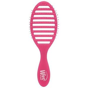 Wet Brush Speed Dry Hair Brush, Pink Frost - geventileerd ontwerp en zachte HeatFlex borstelharen zijn föhnen veilig - Ergonomische handgreep beheert klitten - pijnvrije haaraccessoires