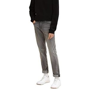 TOM TAILOR heren Josh Regular Slim-jeans voor heren Josh normale smalle jeans, 10210-grijs denim, 31W / 34L