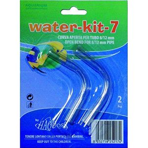 Haquoss Aquarium Tank Water Kit-7 Pompen Accessoires voor Open Curve Tube Joint 8/12 mm & 2-delige gewrichten